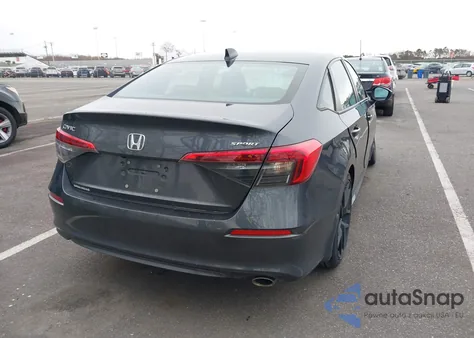 2022 Honda Civic Sport z USA, uszkodzony, nr VIN 2HGFE2F51NH597755